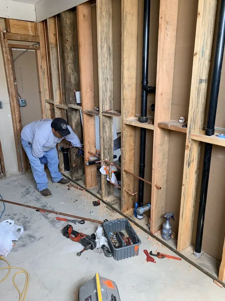 Commercial rough-in plumbing for Commercial Plumbing in Maquoketa